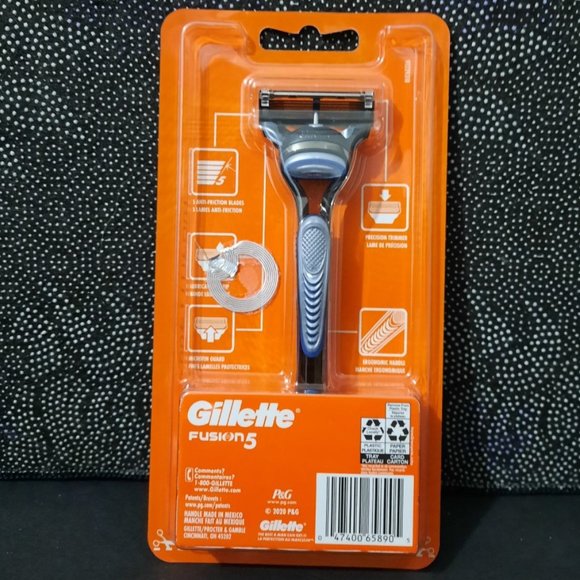 🟢 $ 5.00 Gillette Fusion 5 Razor With 1 Razor Handle & 1 Cartridge - Picture 3 of 3